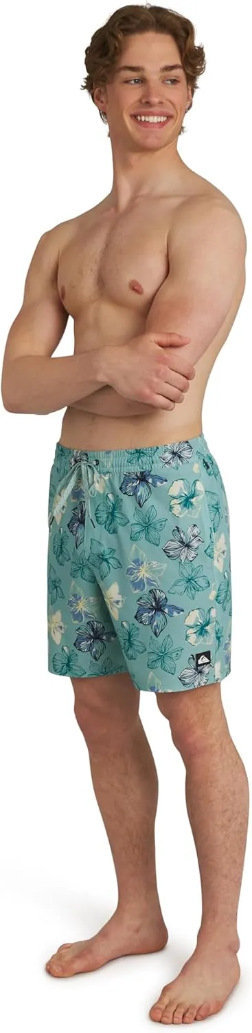Quiksilver Men's Swimwear Regular Fit Stretchable Comfort Liner Swim Trunks (S-XXL)