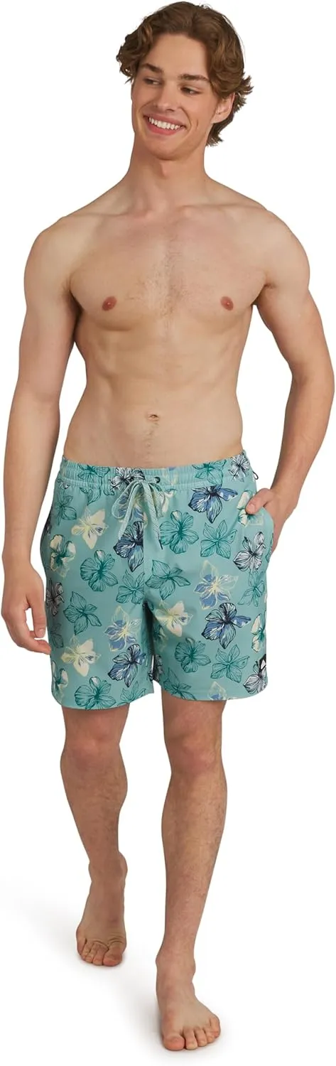 Quiksilver Men's Swimwear Regular Fit Stretchable Comfort Liner Swim Trunks (S-XXL)