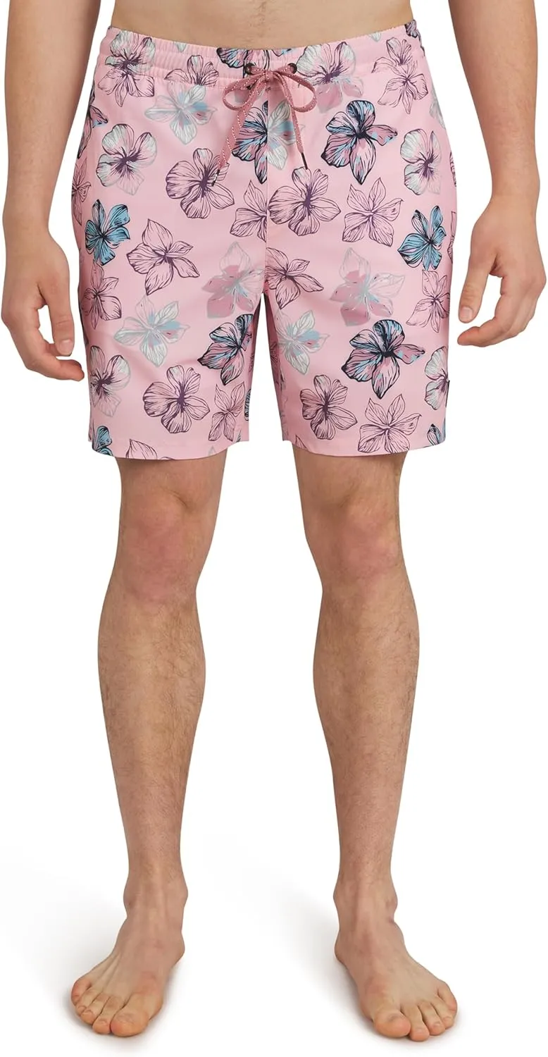 Quiksilver Men's Swimwear Regular Fit Stretchable Comfort Liner Swim Trunks (S-XXL)