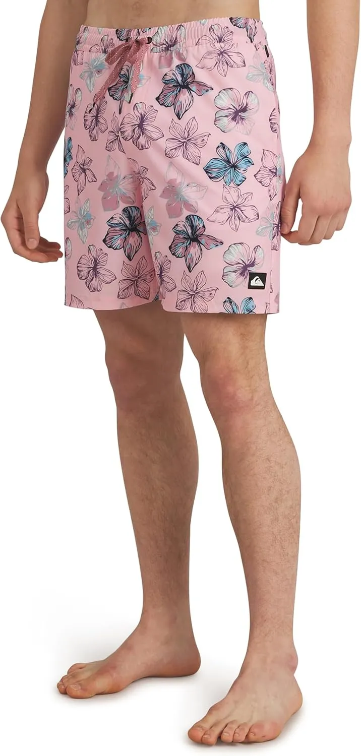Quiksilver Men's Swimwear Regular Fit Stretchable Comfort Liner Swim Trunks (S-XXL)