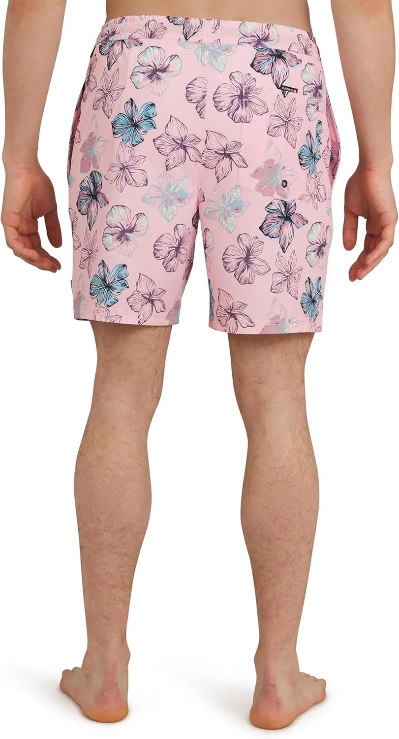 Quiksilver Men's Swimwear Regular Fit Stretchable Comfort Liner Swim Trunks (S-XXL)