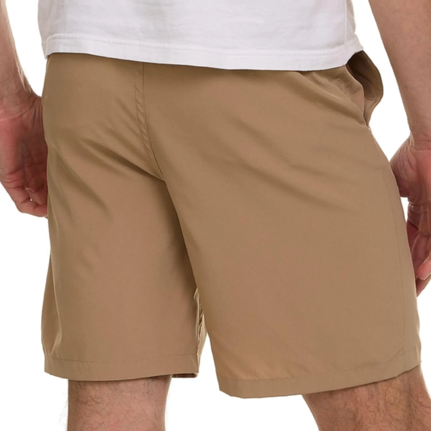 Quiksilver Shorts for Men Big and Tall, Hybrid Stretch Amphibian Quick Dry Short