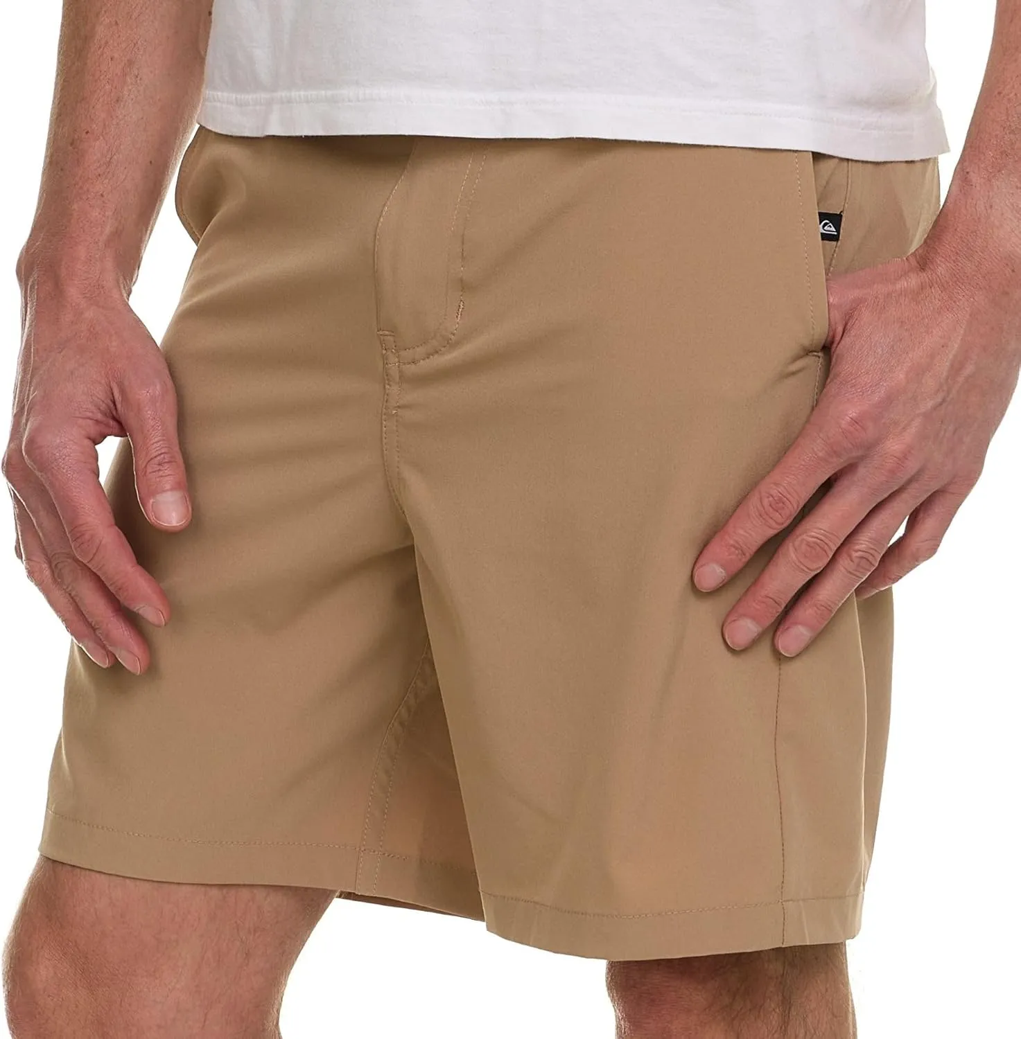 Quiksilver Shorts for Men Big and Tall, Hybrid Stretch Amphibian Quick Dry Short