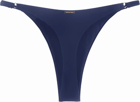 RELLECIGA Women's Adjustable High Cut Thong Bikini Bottom