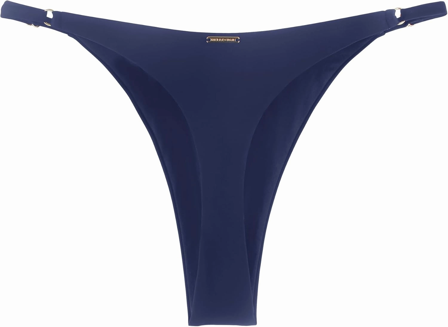 RELLECIGA Women's Adjustable High Cut Thong Bikini Bottom