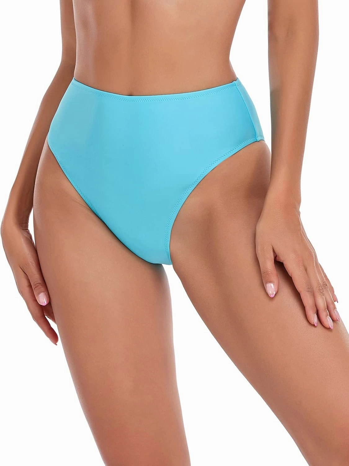 RELLECIGA Women's High Cut Bikini Bottom