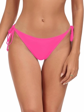 RELLECIGA Women's Side Tie Bikini Bottom