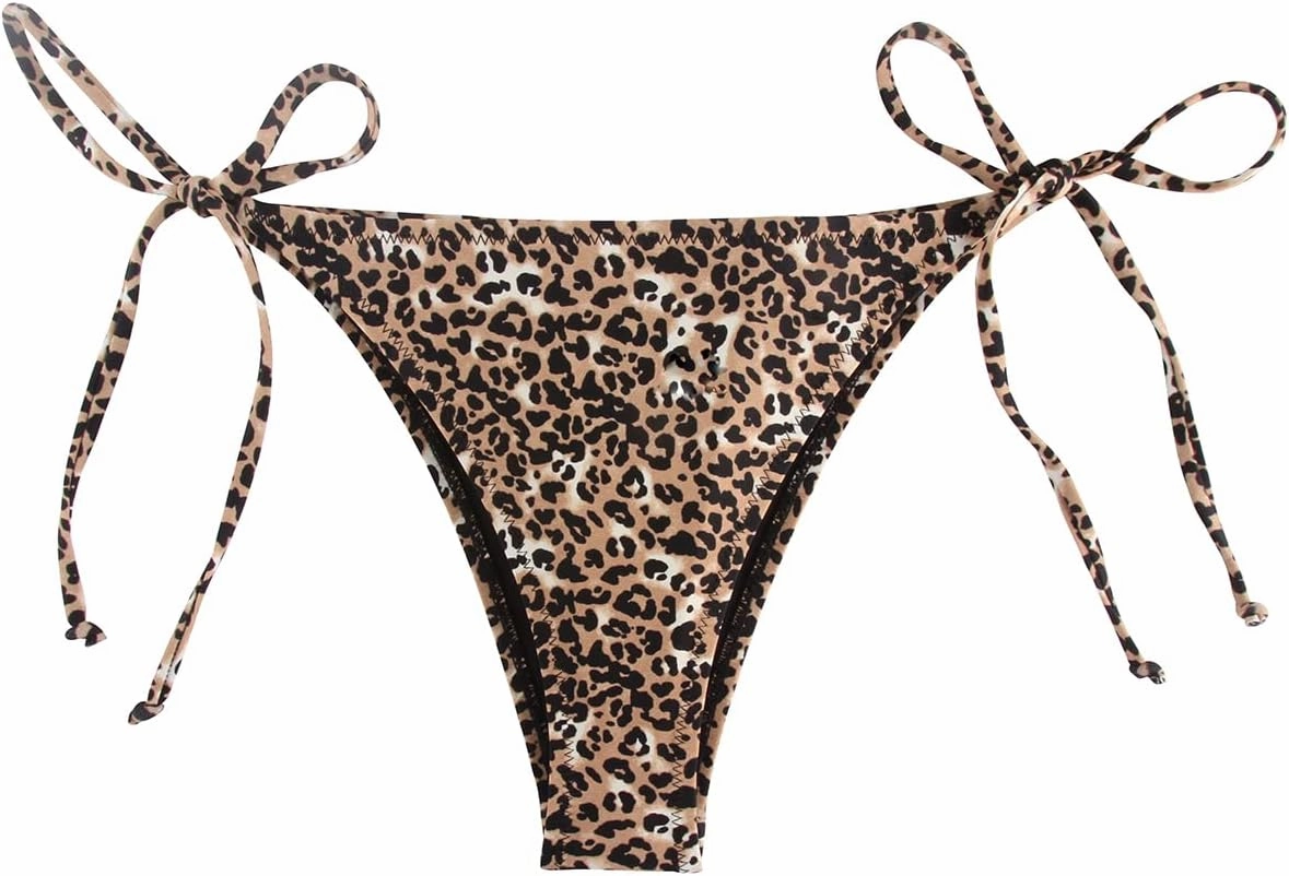 RELLECIGA Women's Side Tie Bikini Bottom