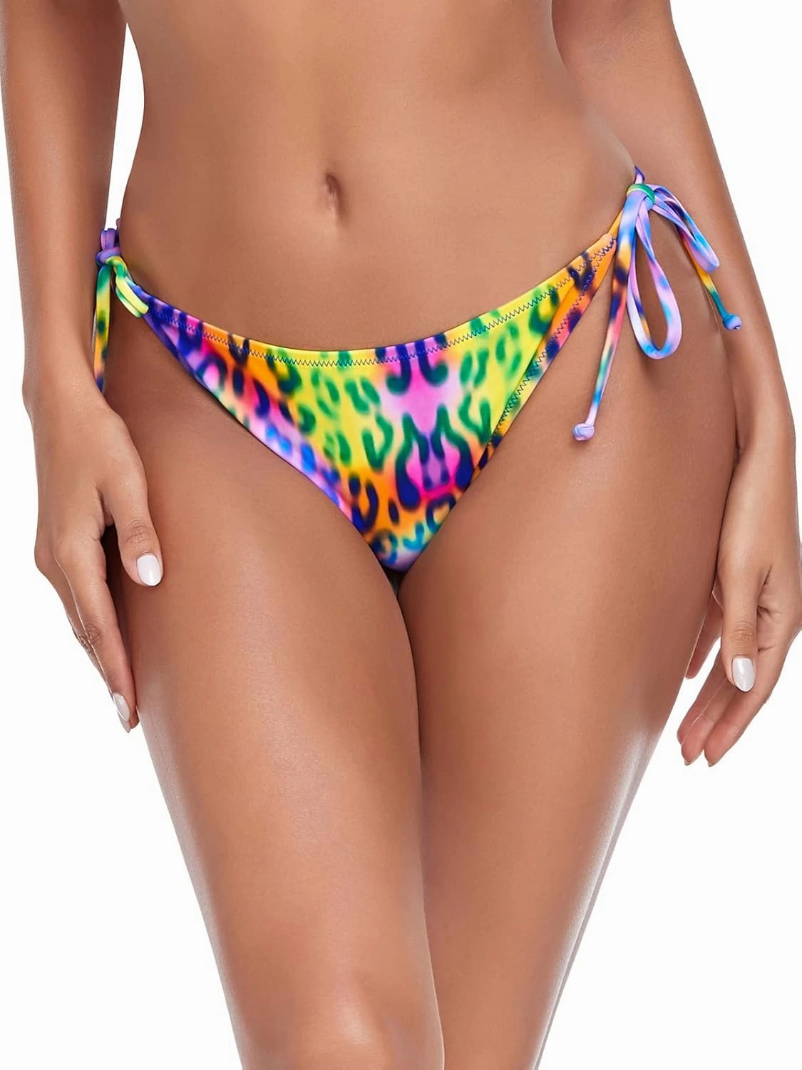 RELLECIGA Women's Side Tie Bikini Bottom