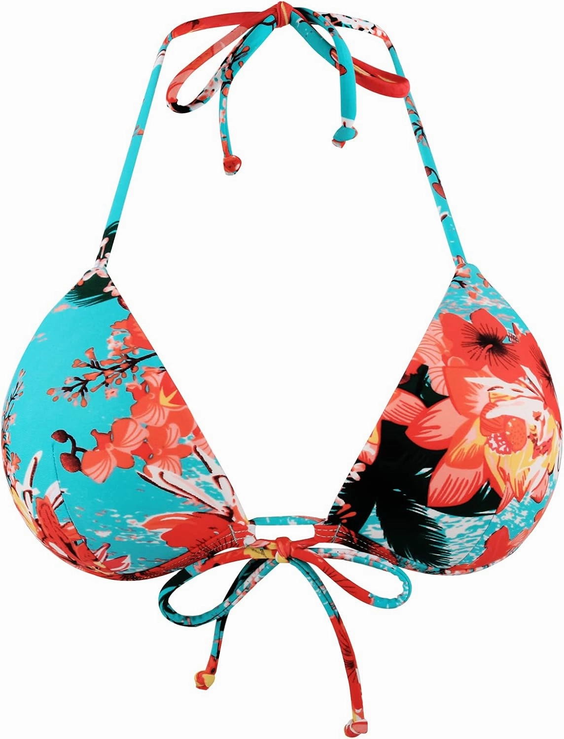 RELLECIGA Women's Triangle Bikini Top