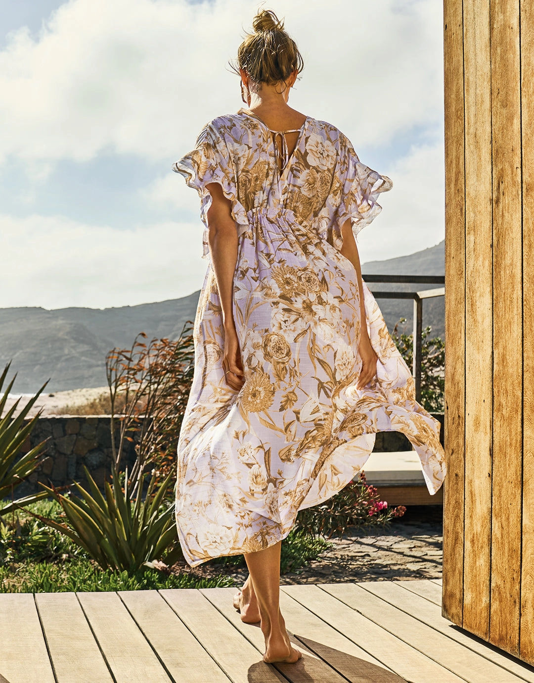 Reverie Kimono Dress - Dreamy Pastels