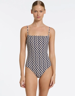 Rio Minimal Tank Swimsuit - Ink