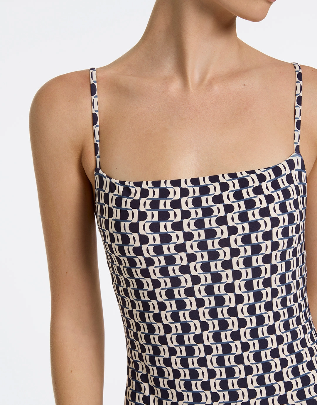 Rio Minimal Tank Swimsuit - Ink