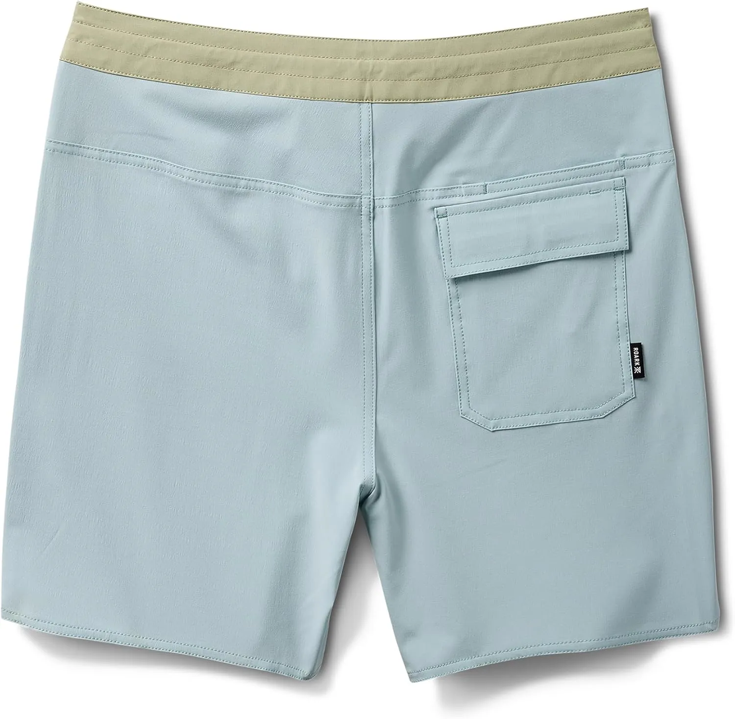 Roark Chiller Men's Swim Trunks C Quick-Dry Boardshorts with 4-Way Stretch, Hemp Blend Fabric, Pockets & Adjustable Waist