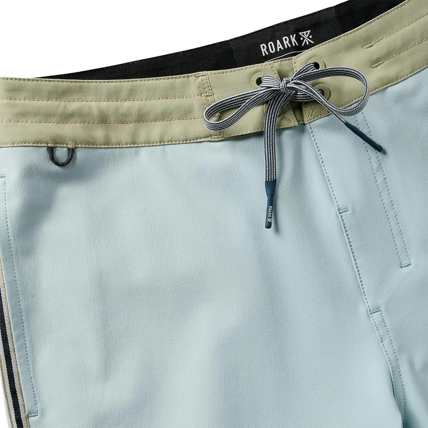 Roark Chiller Men's Swim Trunks C Quick-Dry Boardshorts with 4-Way Stretch, Hemp Blend Fabric, Pockets & Adjustable Waist