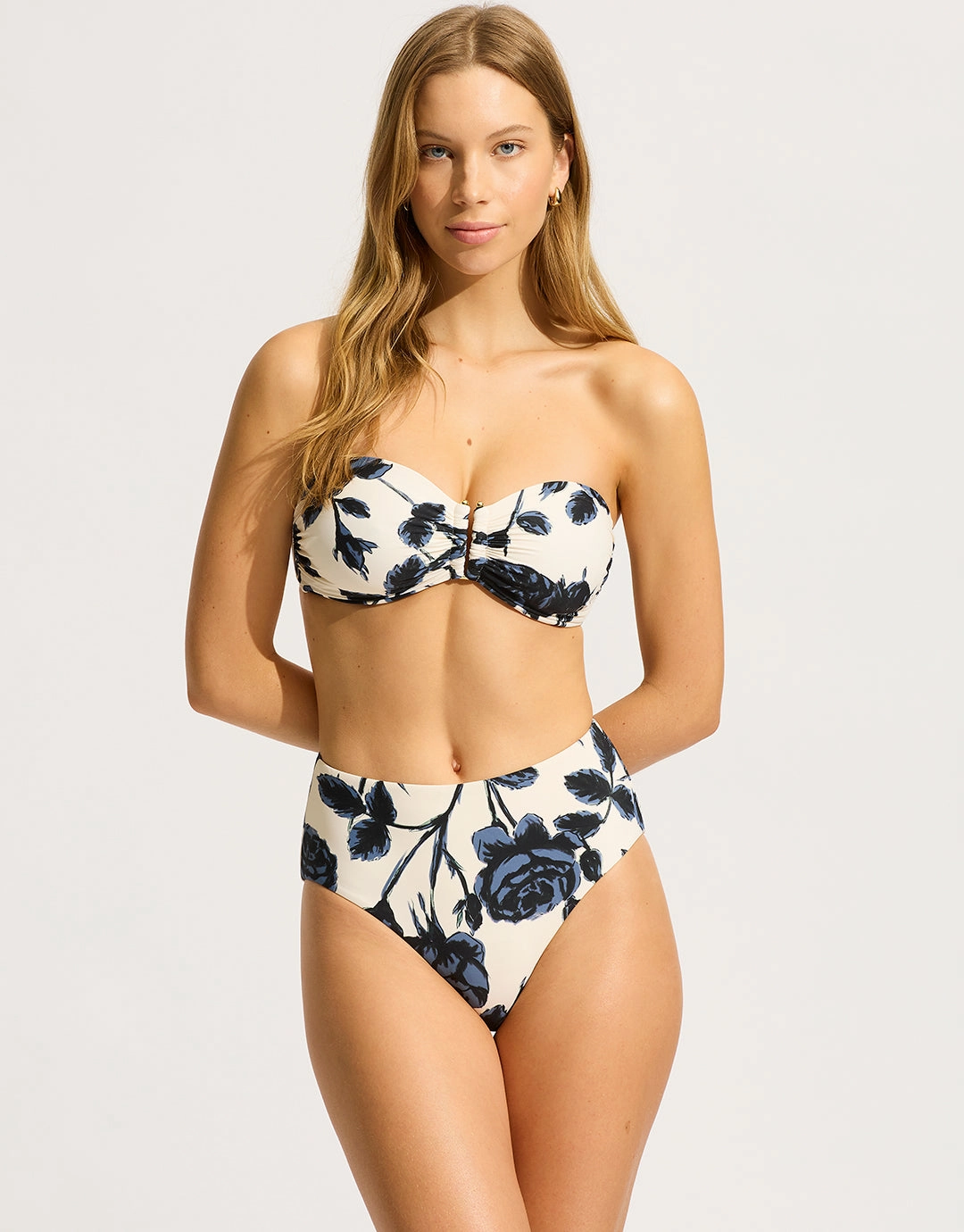 Rococo DD U Tube Bikini Top - Black