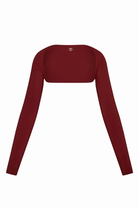 Runyon Canyon Bolero - Burgundy