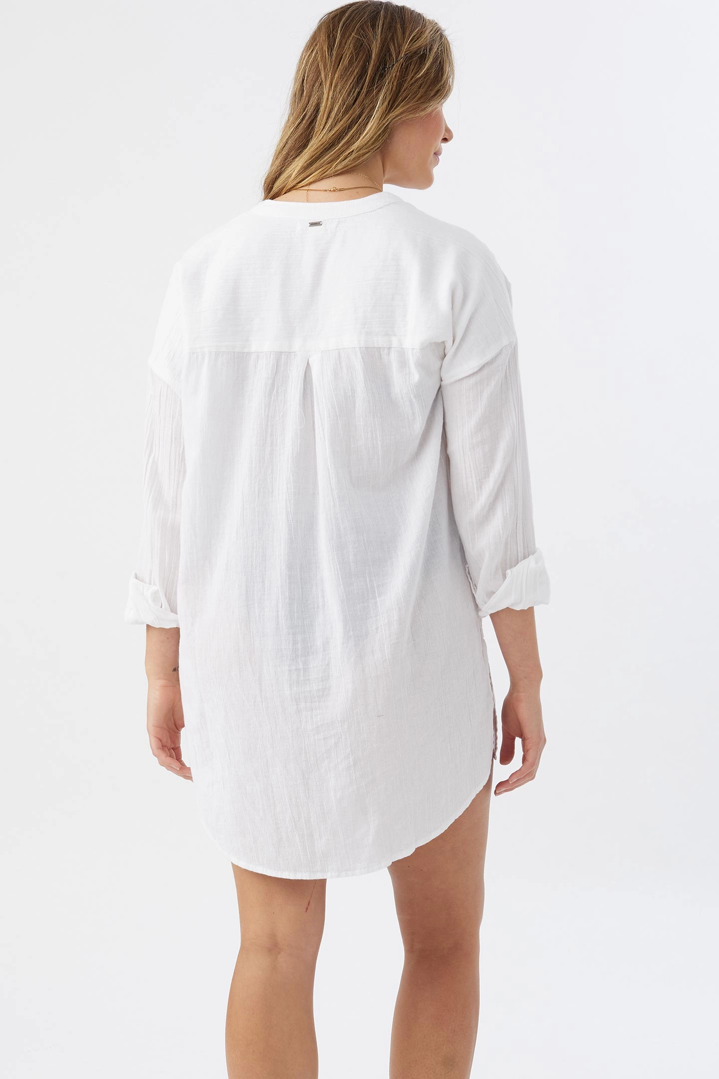 SALTWATER SOLIDS BELIZIN COVER-UP TUNIC