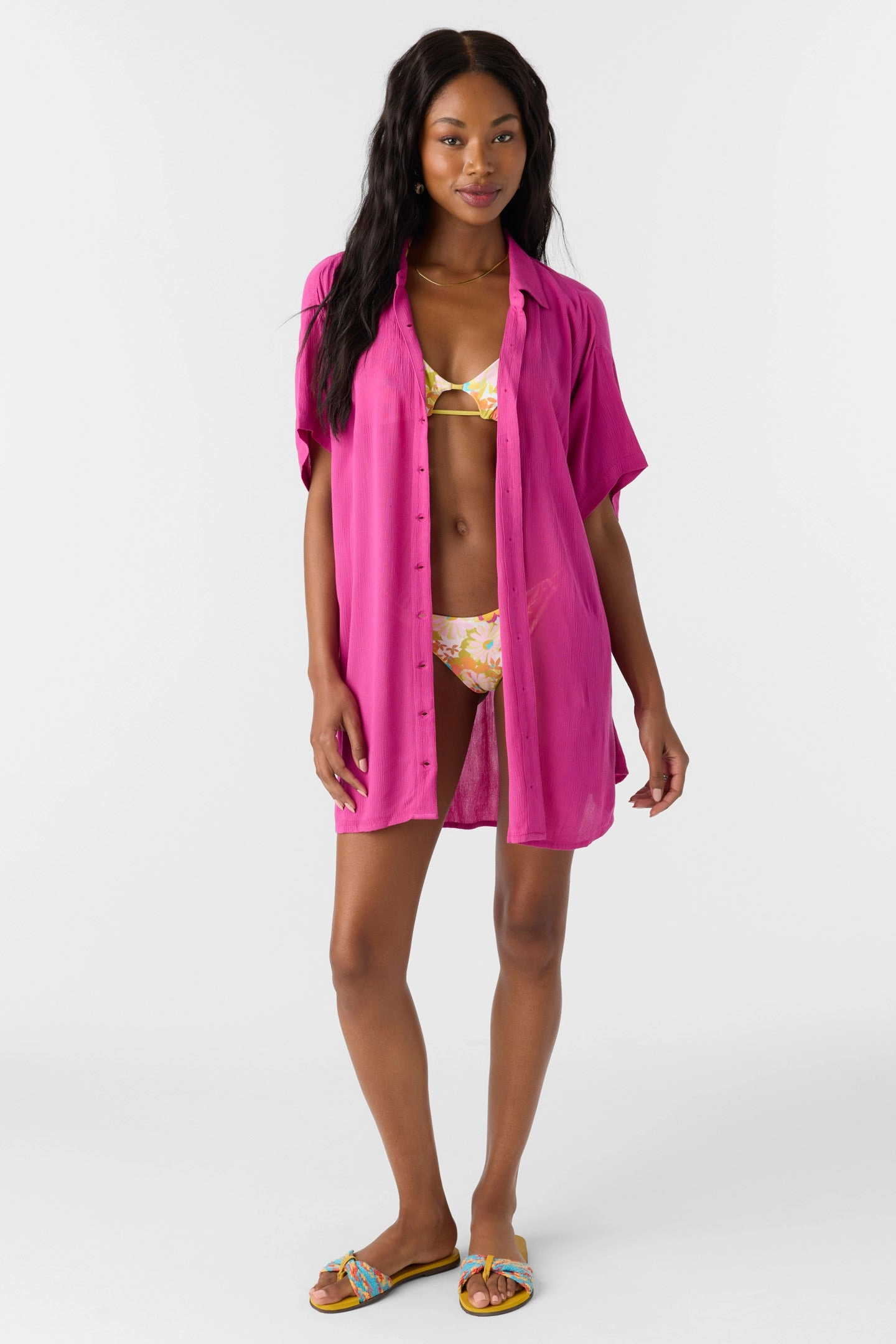 SALTWATER SOLIDS CARLEE DRESS