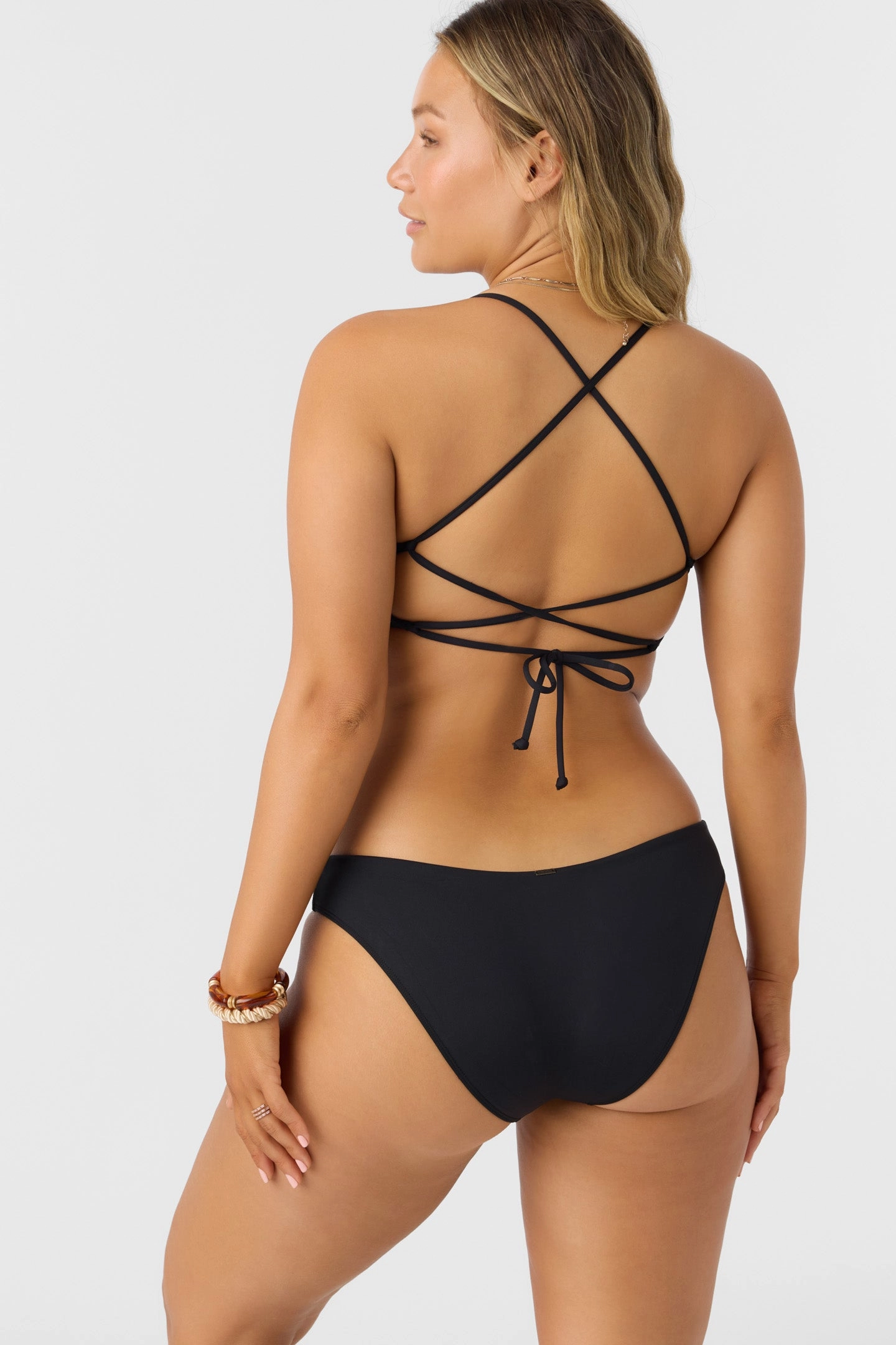 SALTWATER SOLIDS HUNTINGTON BRALETTE TOP