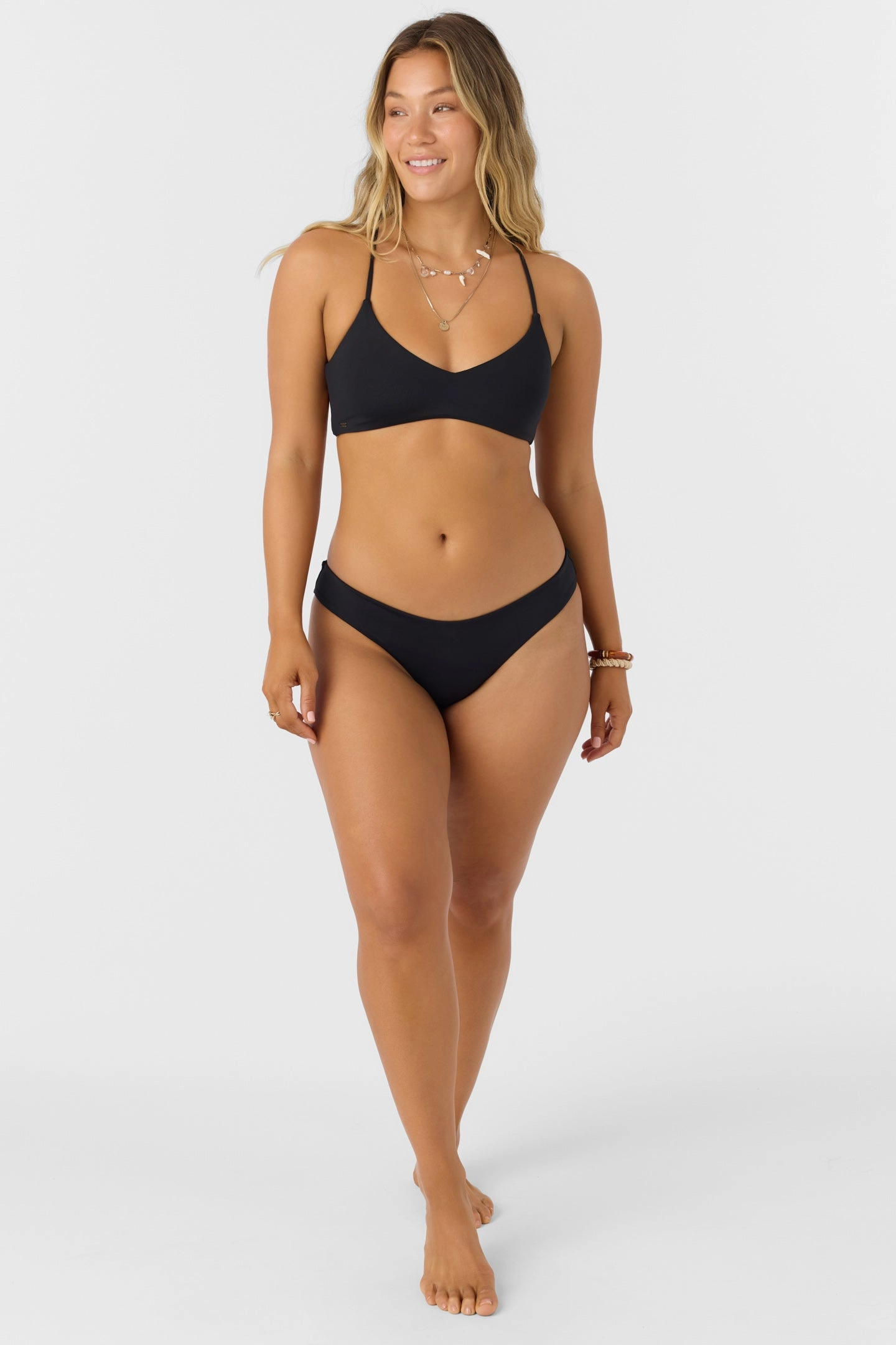 SALTWATER SOLIDS HUNTINGTON BRALETTE TOP