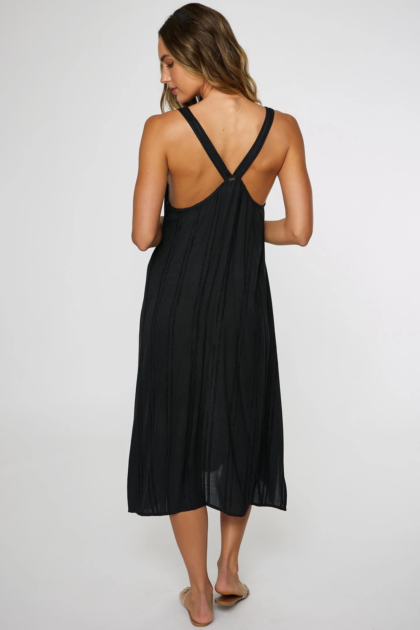 SALTWATER SOLIDS MIRANDA DRESS COVER-UP