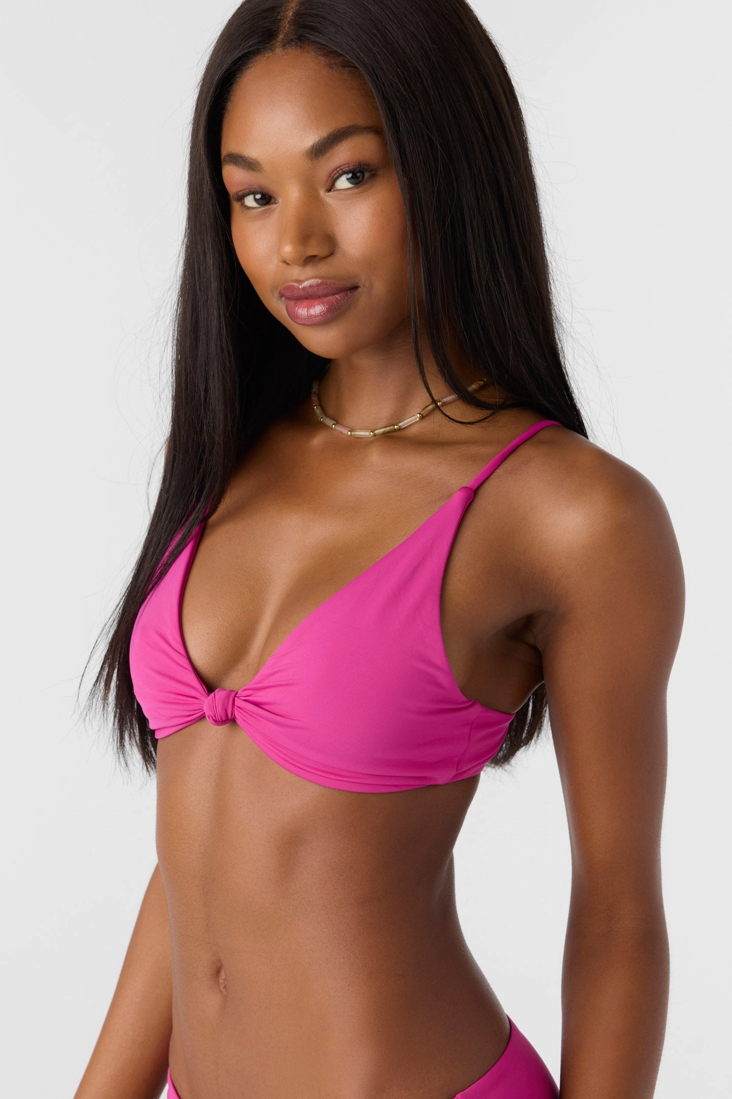 SALTWATER SOLIDS PISMO BRALETTE TOP