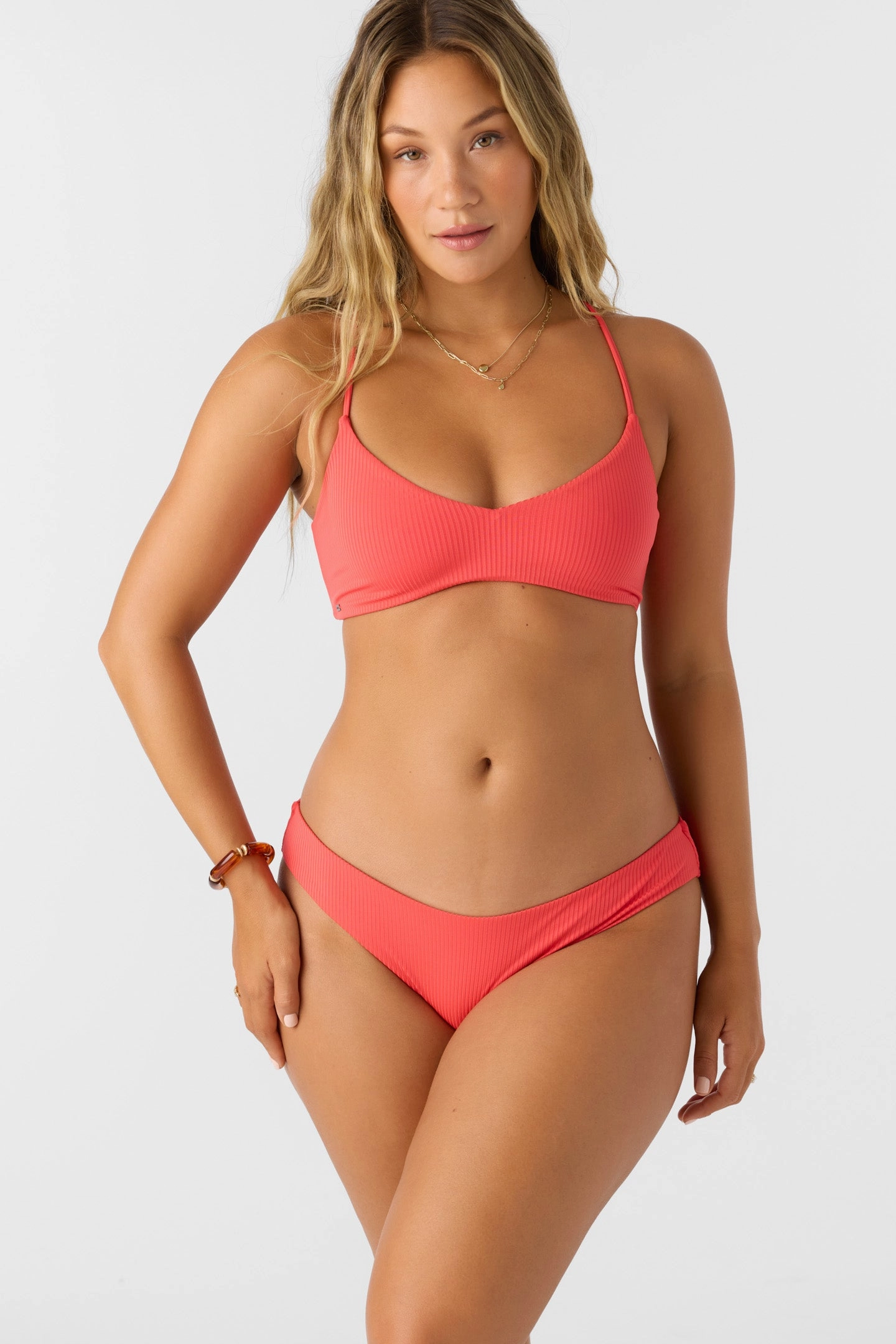 SALTWATER SOLIDS RIB BLUE LAGOON FULL BOTTOM