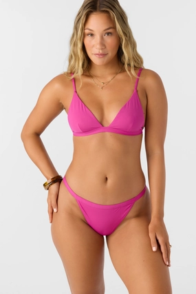 SALTWATER SOLIDS SEASIDE TRIANGLE TOP