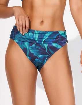 Sanctuary Banded Bikini Pant - Lagoon