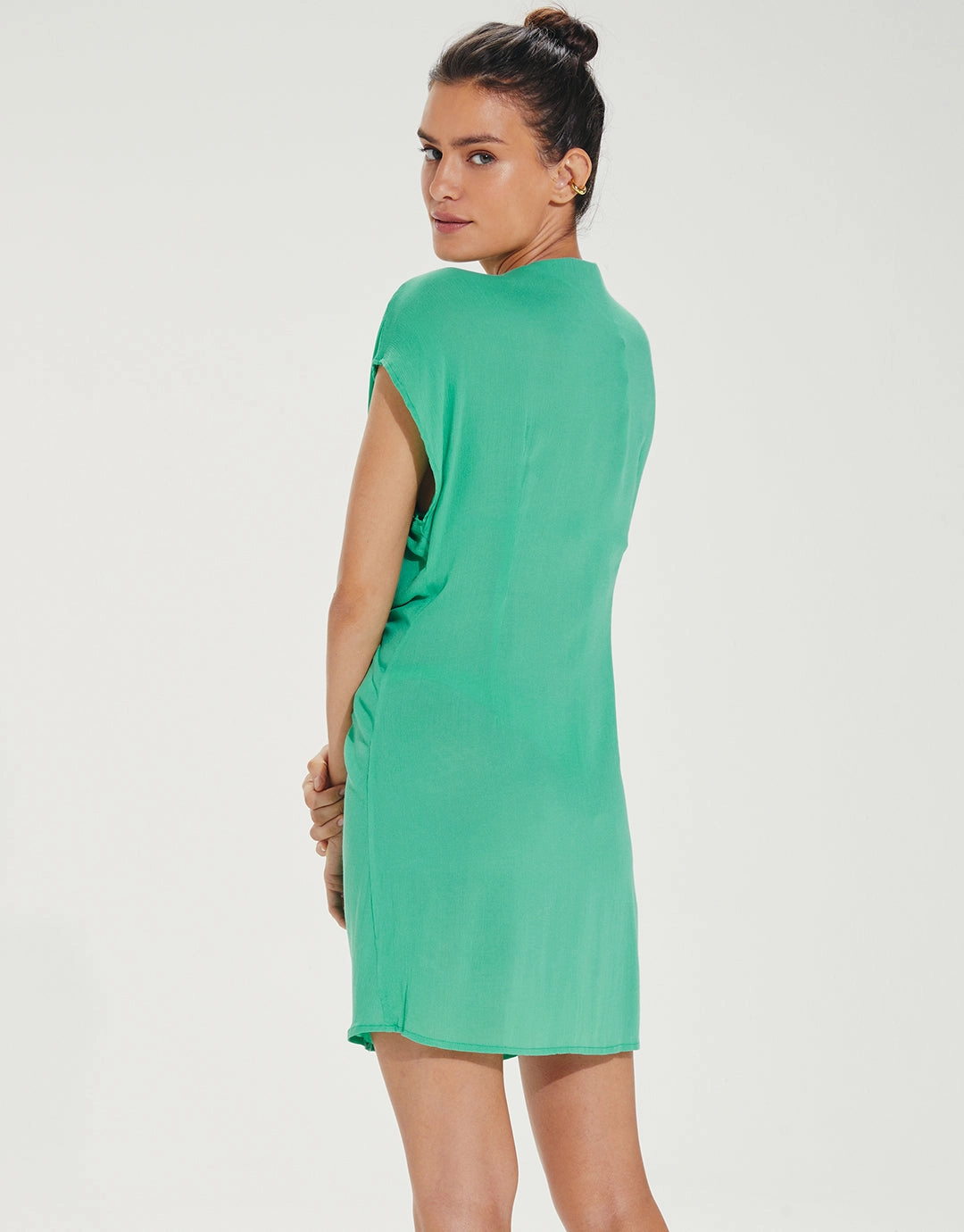 Sasha Short Cover Up - Green