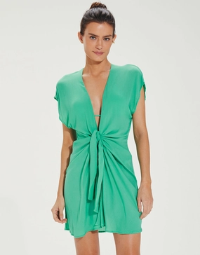 Sasha Short Cover Up - Green