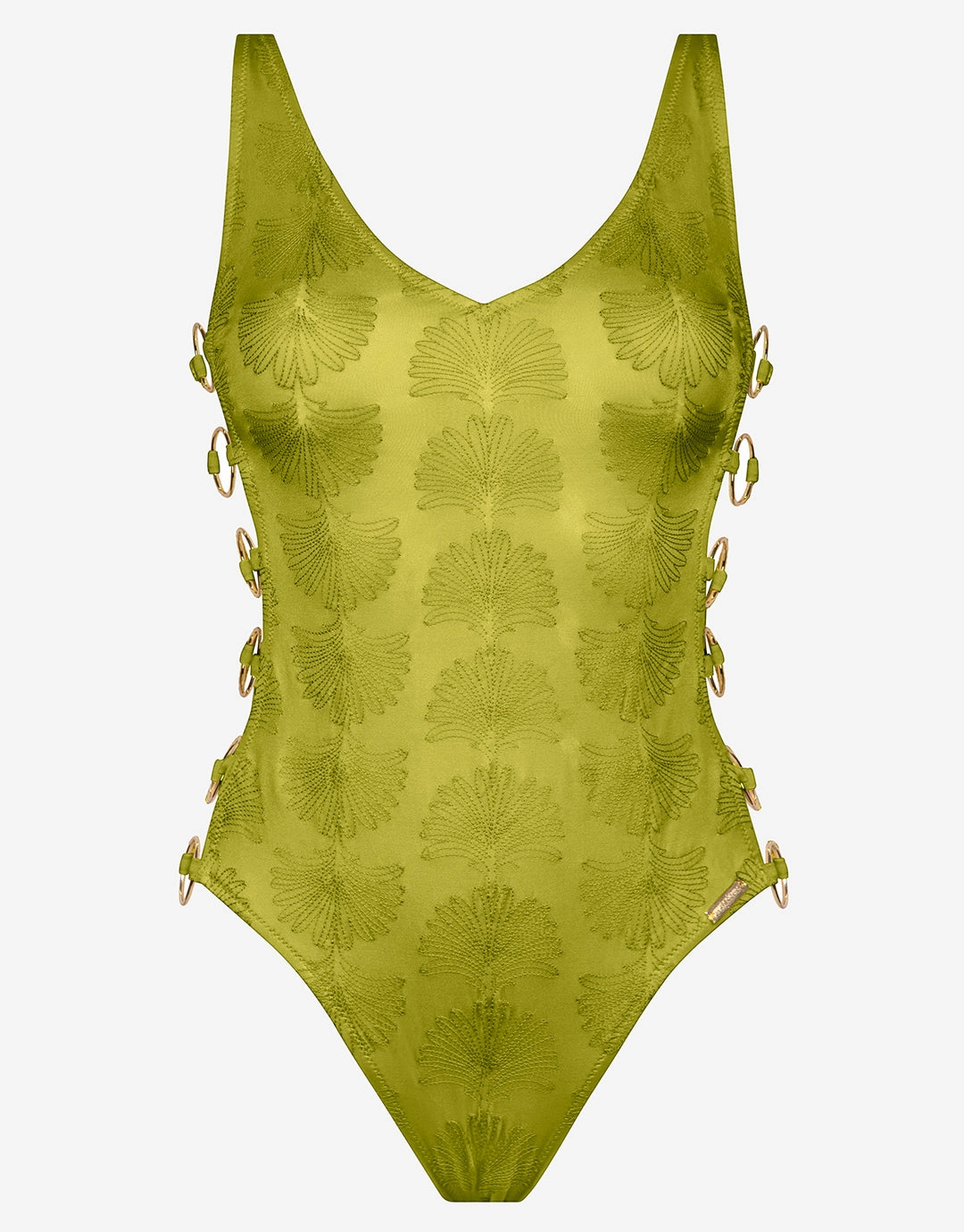 Satin Craft Swimsuit - Shimmering Oasis