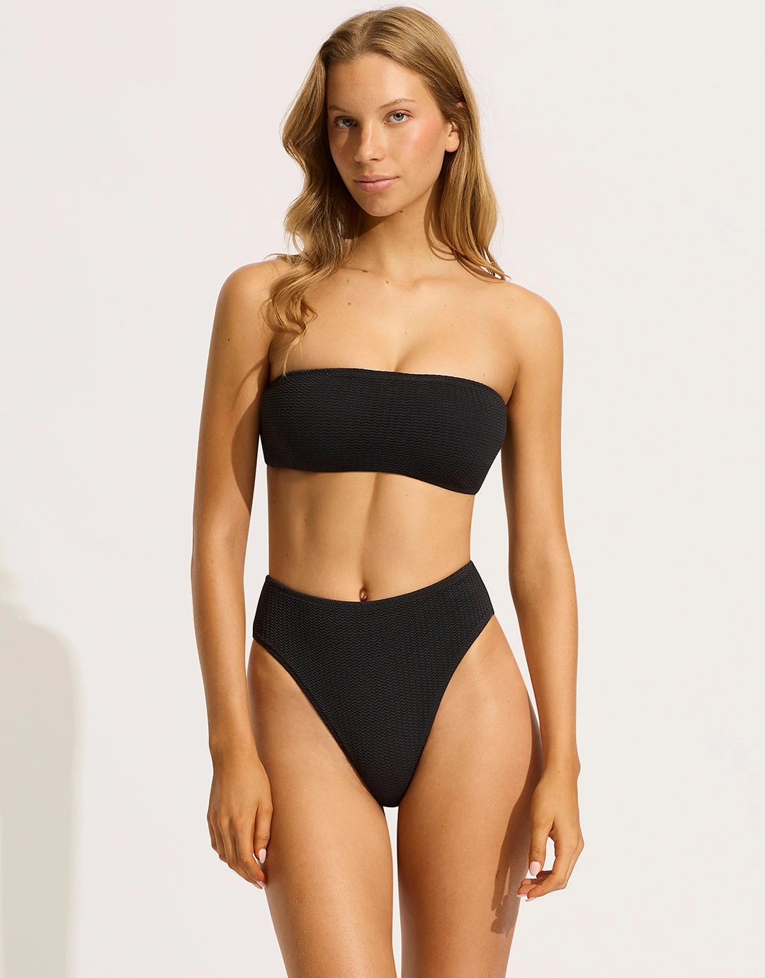 Sea Dive Tube Bikini Top - Black