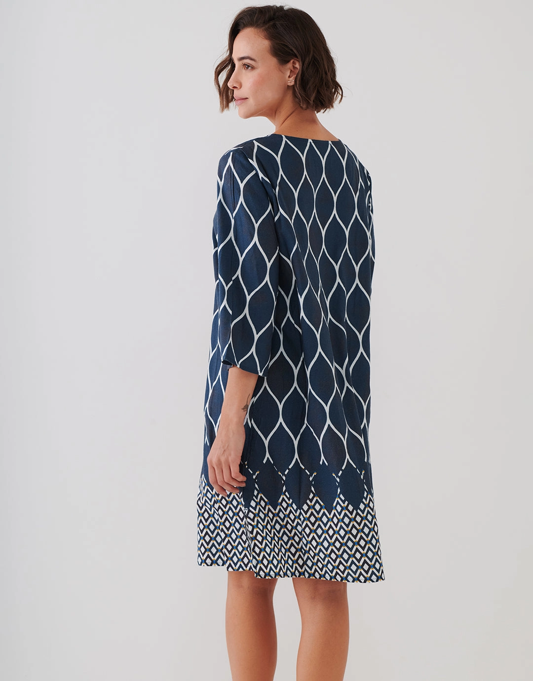Seaside Dining Tunic - Wave Cream