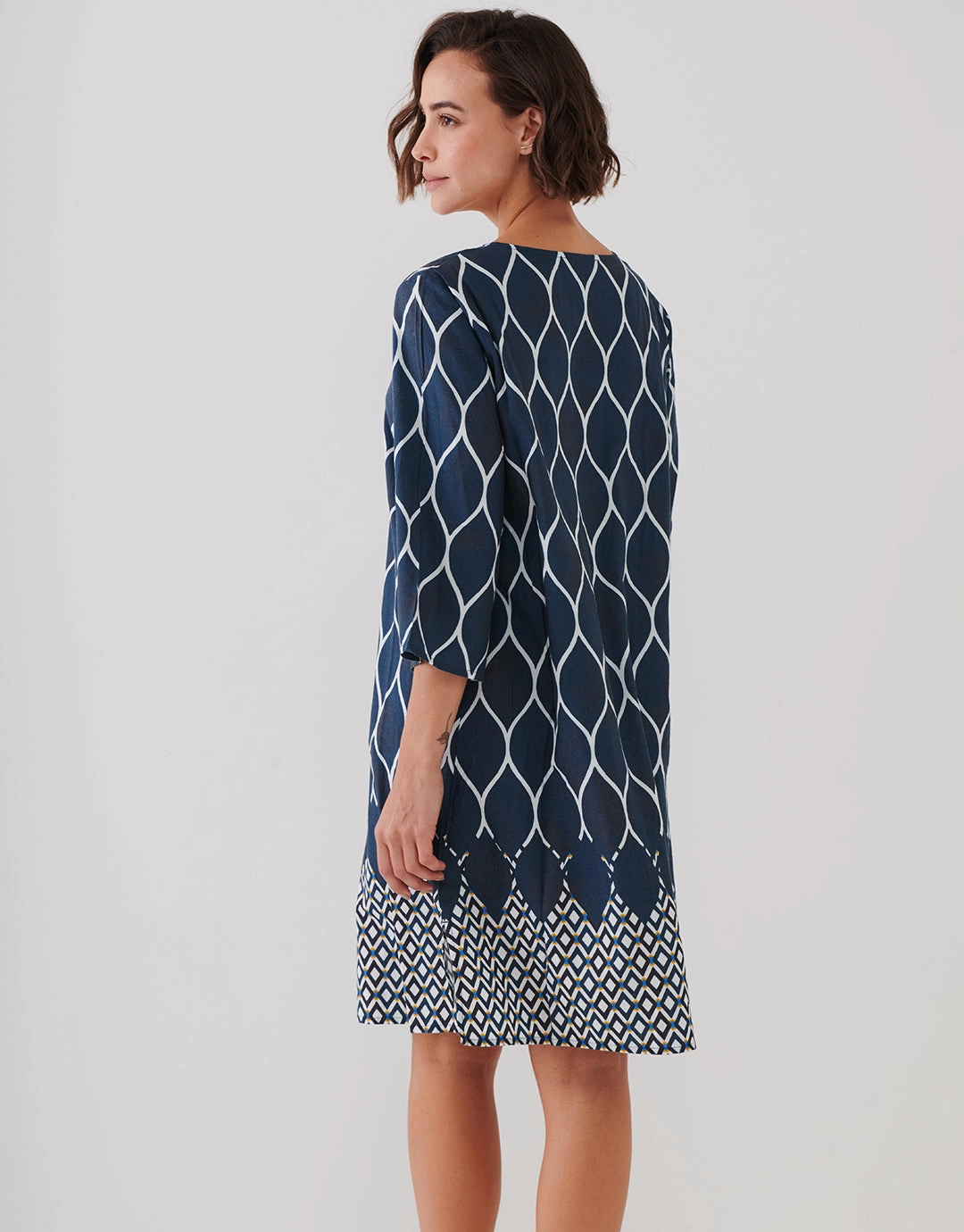 Seaside Dining Tunic - Wave Cream