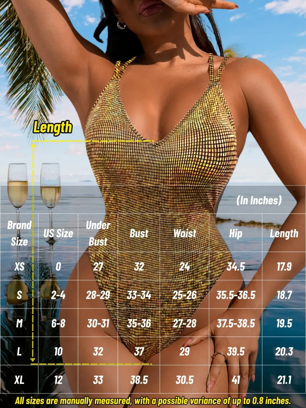 Sexy Swimsuit for Women,Backless Scrunch Butt High Cut Monokini,One Piece Cheeky Bathing Suit Beach Pool Party