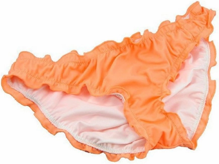 Sexy Women's Ruffle Wavy Brazilian Bikini Bottom Hipster Swimsuit