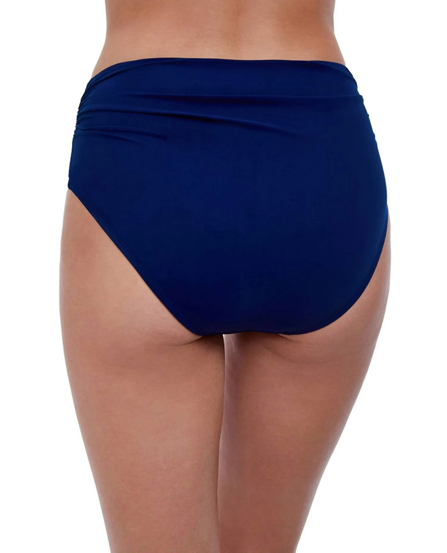 Shirred Tankini Bottom In Tutti Frutti Navy