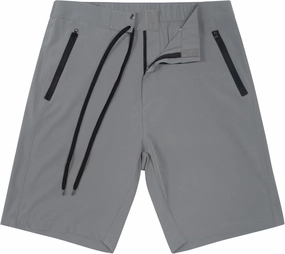 SILKWORLD Men's Swim Trunks Quick-Dry Board Shorts 9" Bathing Suits with Zipper Pockets - No Mesh Liner