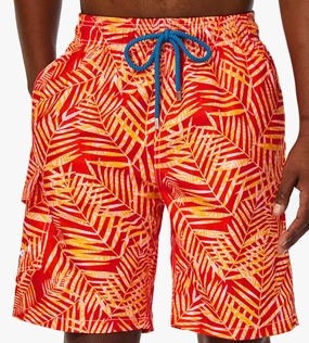 SIX ISLANDS Quick-Dry Swim Trunks - Comfortable Mens Boardshorts, 9" Inseam, Variety of Tropical & Classic Designs