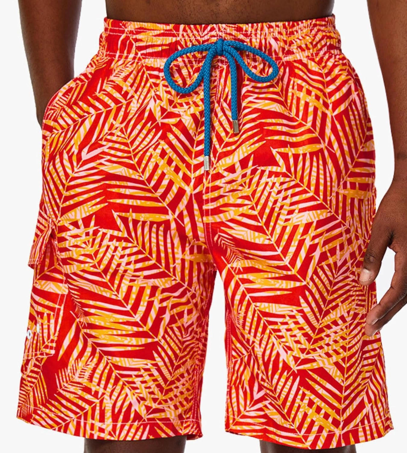 SIX ISLANDS Quick-Dry Swim Trunks - Comfortable Mens Boardshorts, 9" Inseam, Variety of Tropical & Classic Designs