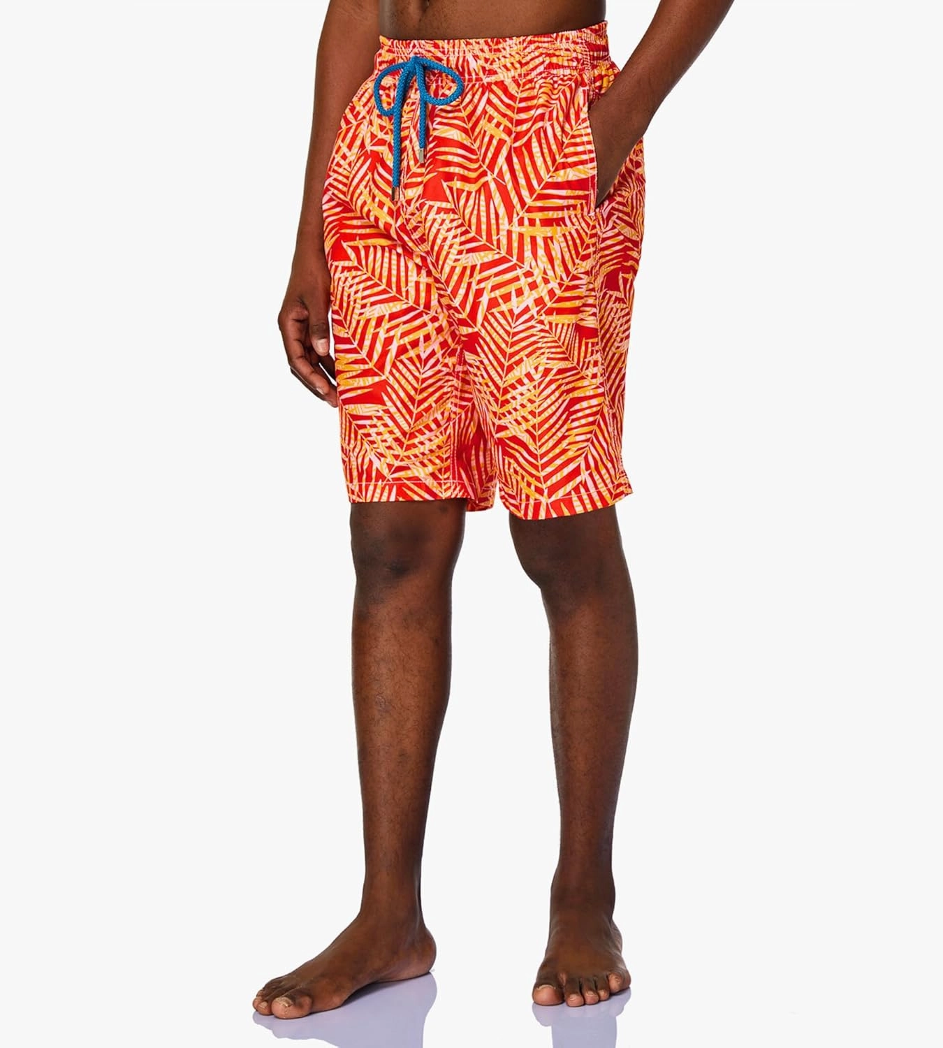 SIX ISLANDS Quick-Dry Swim Trunks - Comfortable Mens Boardshorts, 9" Inseam, Variety of Tropical & Classic Designs