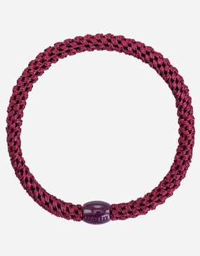Slim Hair Tie - Bordeaux