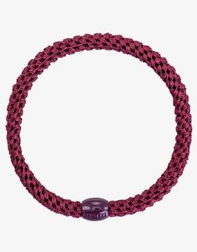Slim Hair Tie - Bordeaux