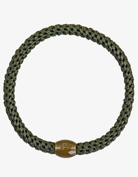 Slim Hair Tie - Bottle Green