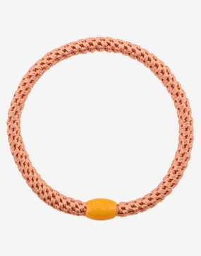 Slim Hair Tie - Coral