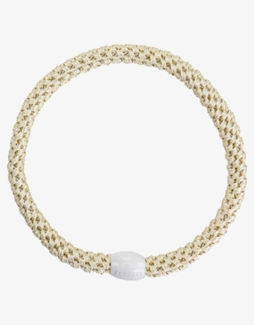 Slim Hair Tie - Ivory