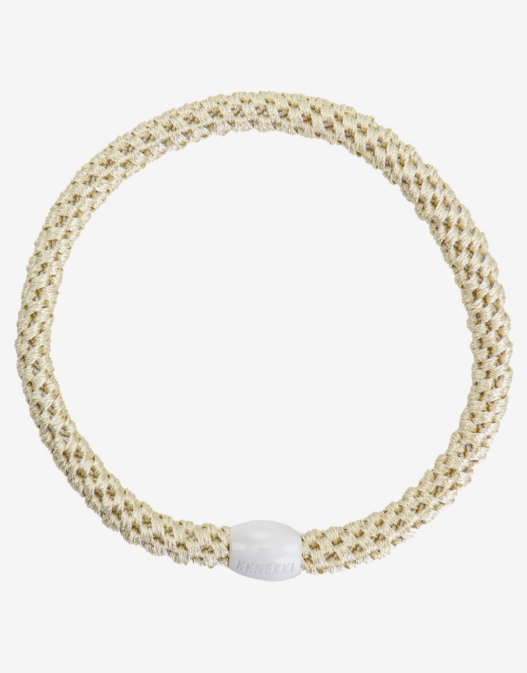 Slim Hair Tie - Ivory