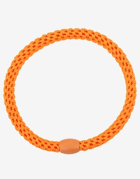 Slim Hair Tie - Neon Orange